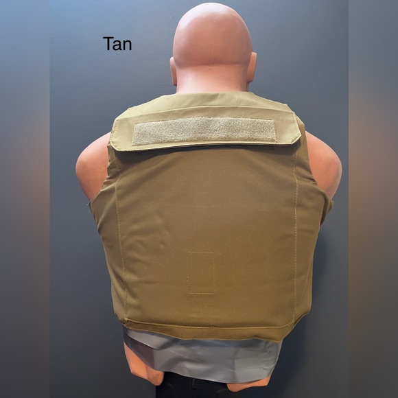 Tan level 3a bulletproof vest tactical vest body armour - Picture 5 of 6